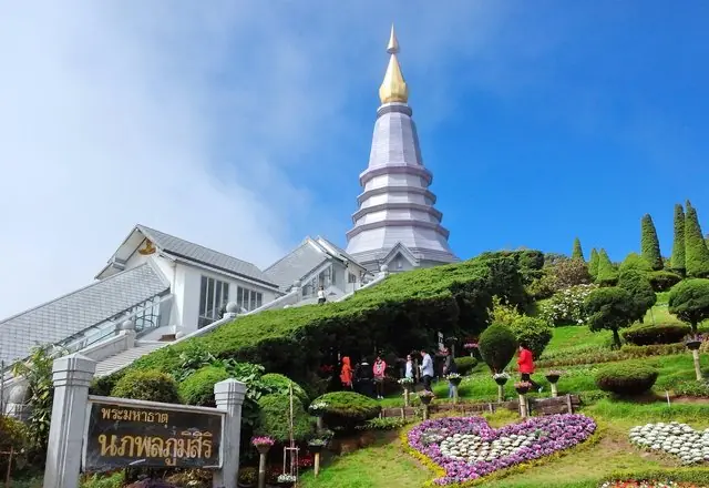 The Twin Royal Pagodas, northern Thailand